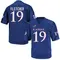 Royal Blue Tristian Fletcher Youth Kansas Jayhawks Football College Jersey - Game